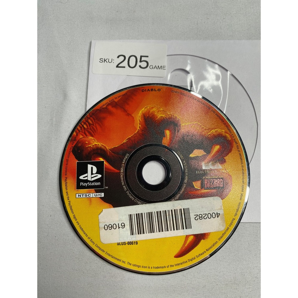 Diablo Sony PlayStation 1 PS1